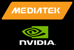 Toekomstige MediaTek smartphone SoC&#039;s zouden kunnen komen met een Nvidia GPU (afbeelding via Mediatek, Nvidia, bewerkt)