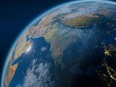 Een illustratie van de Aarde.