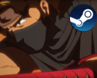 Ninja Gaiden: Ragebound brengt de serie terug naar zijn oorspronkelijke 2D roots. Afgebeeld - een screenshot van de officiële gametrailer met het Steam-logo bovenaan (bron: Steam - Bewerkt)