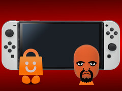 De Nintendo Switch afgebeeld met 3DS eShop-tas en Mii-mat vooraan (Afbeelding Bron: Creative commons/Nintendo)