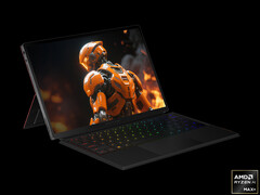 De OneXPlayer Super X zal eind september 2025 beschikbaar zijn op Kickstarter. Afgebeeld: een promofoto van de gaming handheld. (Afbeeldingsbron: OneXPlayer)