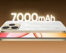 De Realme 15T heeft een grote batterij van 7.000 mAh (Afbeelding bron: Realme)