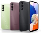 De Samsung Galaxy A14 5G smartphone serie biedt fatsoenlijke specificaties voor minder dan US$200. (Afbeelding bron: Samsung)