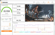 Fire Strike (batterijmodus, Overboost)