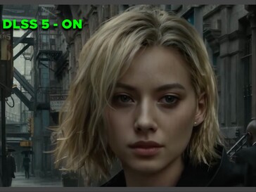 Grace uit Resident Evil Requiem tijdens DLSS op beelden.