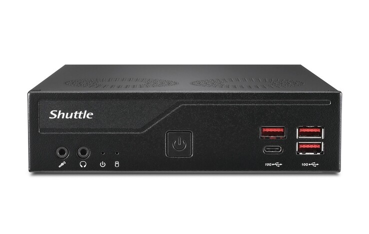 De Shuttle XPC Slim DB860 weegt slechts 1,3 kg.