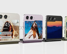 Een conceptafbeelding van de Galaxy Z Flip5 met de volgens de geruchten grotere cover. (Beeldbron: @technizoconcept &amp; @RoderSuper)