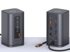 De Baseus Spacemate is een USB-C dock met elf poorten. (Afbeeldingsbron: Baseus)