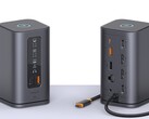 De Baseus Spacemate is een USB-C dock met elf poorten. (Afbeeldingsbron: Baseus)