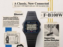 De nieuwe F-B100W-horloges van Casio, uitgerust met Bluetooth, zijn eindelijk verkrijgbaar.