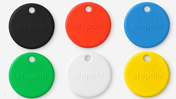 De Chipolo Pop is verkrijgbaar in zes kleuren. (Afbeeldingsbron: Chipolo)