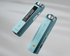 De draagbare Fiio Snowsky Echo Hi-Res Audio MP3-speler is verkrijgbaar in de kleur Sky Blue.