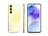 De Samsung Galaxy A55 5G maakt indruk in de beeldschermanalyse van DxOMark. (Afbeelding: Samsung)