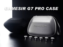 De GameSir G7 Pro draagtas wordt geleverd met drie paar thumbsticks. (Afbeeldingsbron: GameSir)