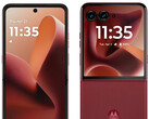 Rio Red wordt een van de vier lanceringskleuren van de Razr 60 Ultra. (Afbeeldingsbron: via Evan Blass)