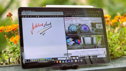 Samsung Galaxy Tab S10 Lite in review. (Afbeeldingsbron: Marcus Herbrich)