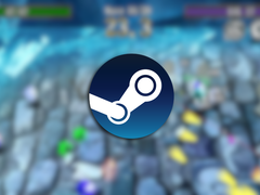 Afgebeeld - een wazig ingame screenshot van Vital Shell met het Steam-logo erbovenop (bron: Steam - bewerkt)