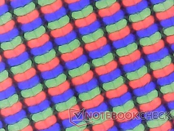 Haarscherpe subpixels met verrassend weinig korreligheid ondanks de matte overlay