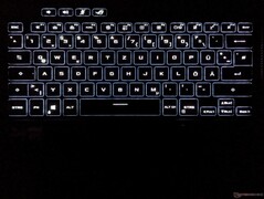 Asus ROG Zephyrus M16 - Achtergrondverlichting