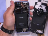 Google Pixel 9a batterij vervangen demontage