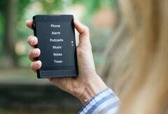 De Light Phone 3 heeft een OLED-scherm en een minimalistische gebruikersinterface. (Afbeelding: Light Phone)