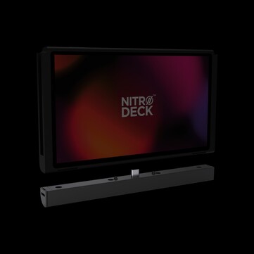 CRKD levert de Nitro Deck 2 met een oude adapter voor de originele Switch en Switch OLED. (Afbeeldingsbron: CRKD)
