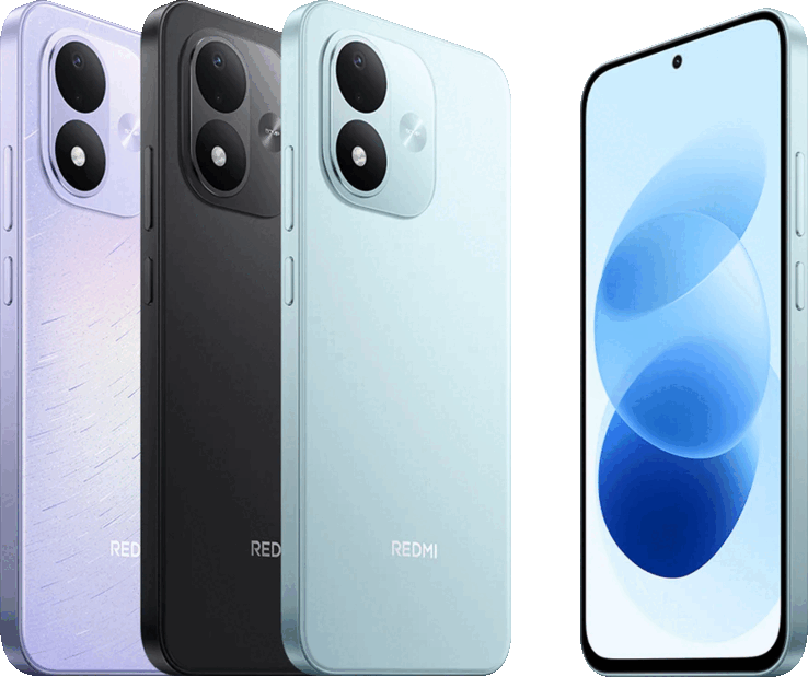 De Redmi Note 17 5G is verkrijgbaar in drie kleurvarianten.
