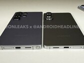De Samsung Galaxy S25 Edge is bijna 30% dunner dan de Galaxy S25 Ultra. (Afbeeldingsbron: @OnLeaks / Android Headlines)