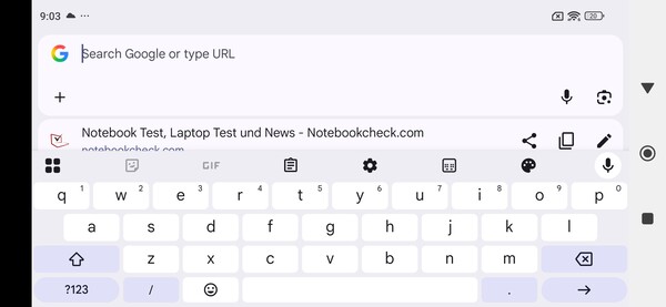 Toetsenbordlandschap