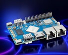 De Banana Pi BPI-F5 is een nieuwe SBC die beschikt over de Allwinner T527 ARM SoC en een RISC-V MCU aan boord. (Afbeeldingsbron: Banana Pi)
