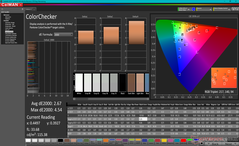 ColorChecker vóór kalibratie