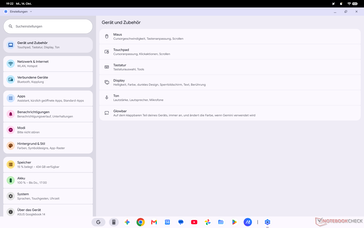 Googlebook OS-instellingen
