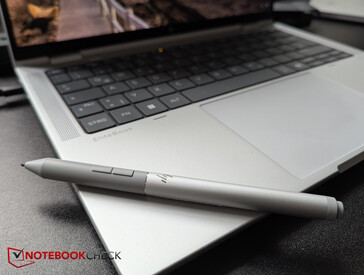 HP Active Pen G3 rust magnetisch op de palmsteun
