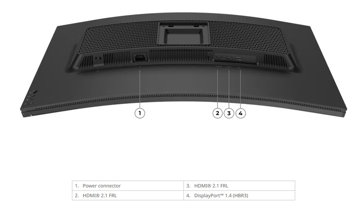 De Legion 32Q-2c is bovendien voorzien van een ergonomische voet.