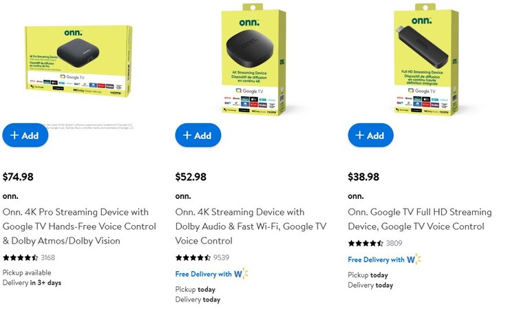 Nu vermeld op Walmart.ca.