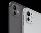 Apple iPad Pro M5 in space zwart en zilver, met zijn slanke behuizing en enkele camera aan de achterkant. (Afbeeldingsbron: Apple)