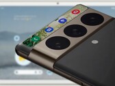De Google Pixel 8 Pro (fan-made concept afgebeeld) en Pixel Tablet Pro zouden in 2023 moeten lanceren. (Beeldbron: Wetenschap en Kennis &amp; Google - bewerkt)