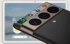 De Google Pixel 8 Pro (fan-made concept afgebeeld) en Pixel Tablet Pro zouden in 2023 moeten lanceren. (Beeldbron: Wetenschap en Kennis & Google - bewerkt)