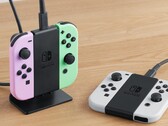 De Joy-Con oplaadstandaard kan verticaal worden gebruikt of plat op tafel worden gelegd. (Afbeeldingsbron: Nintendo)