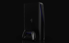 Een soort PS5 Slim zou al in augustus 2023 onthuld kunnen worden. (Afbeelding: PS5 Slim concept door Concept Creator)