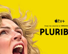 Een promotieposter voor Pluribus (bron: Apple TV)