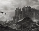 Een screengrab van het politiebureau van Raccoon City in Resident Evil Requiem (bron: Capcom)