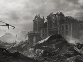 Een screengrab van het politiebureau van Raccoon City in Resident Evil Requiem (bron: Capcom)