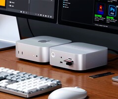 De Satechi CubeDock lijkt erg op de Mac mini (Afbeelding bron: Satechi)