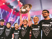 Dota 2 kampioenen Tundra Esports team (Beeldbron: Dota 2)