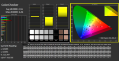 CalMAN - ColorChecker gekalibreerd