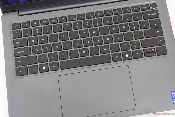 Dezelfde typ- en clickpad-ervaring als op de Dell Pro 7 13 2-in-1