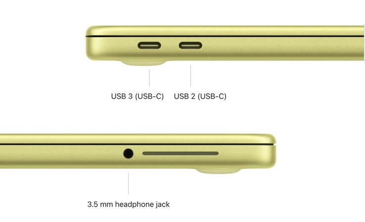 De MacBook Neo heeft geen MagSafe en wordt in de VS geleverd met een voedingsadapter van 20 W.