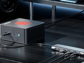 De EliteMini UM780 XTX in Obsidian Black. (Afbeelding bron: MINISFORUM)