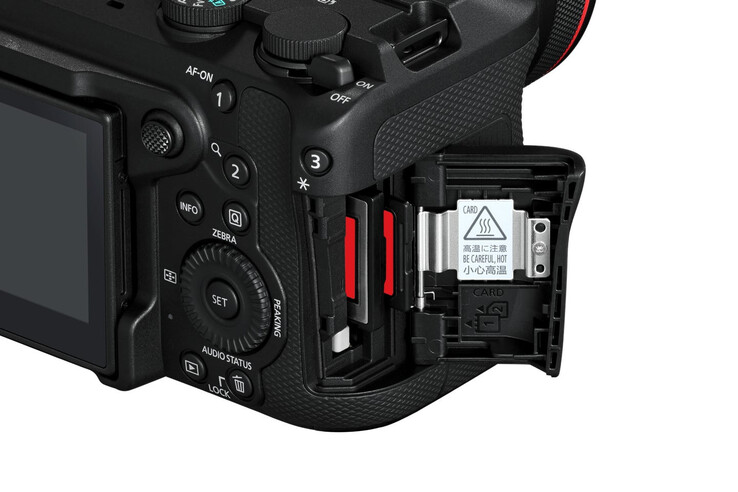 De nieuwe camera van Canon ondersteunt dubbele opname.
